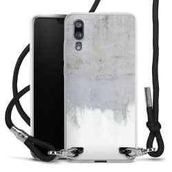 Carry Case Transparent Fabric black/silver