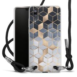 Carry Case Transparent Fabric black/silver