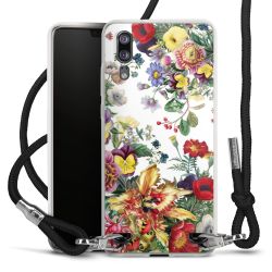 Carry Case Transparent Fabric black/silver