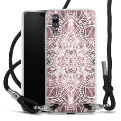 Carry Case Transparent Fabric black/silver