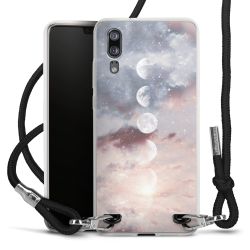 Carry Case Transparent Fabric black/silver