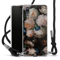 Carry Case Transparent Fabric black/silver