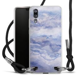 Carry Case Transparent Fabric black/silver