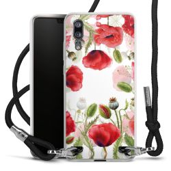 Carry Case Transparent Fabric black/silver