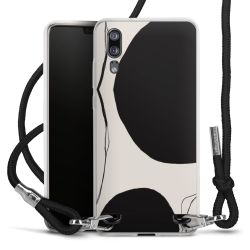 Carry Case Transparent Fabric black/silver