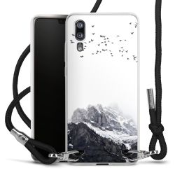 Carry Case Transparent Fabric black/silver