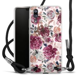 Carry Case Transparent Fabric black/silver