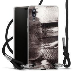 Carry Case Transparent Fabric black/silver