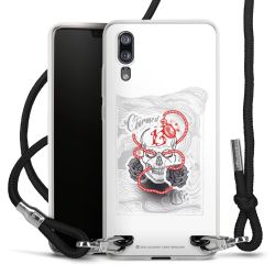 Carry Case Transparent Fabric black/silver