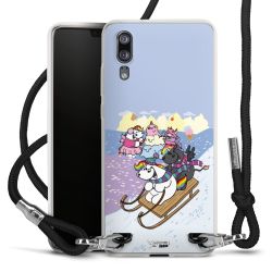 Carry Case Stoff schwarz/silber