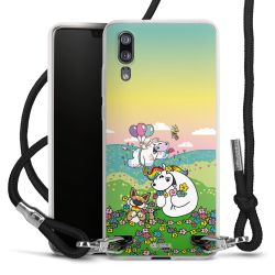 Carry Case Stoff schwarz/silber