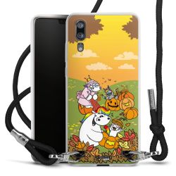 Carry Case Stoff schwarz/silber