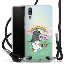 Carry Case Stoff schwarz/silber