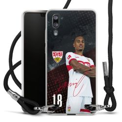 Carry Case Stoff schwarz/silber