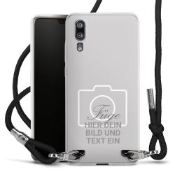 Carry Case Stoff schwarz/silber