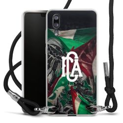 Carry Case Stoff schwarz/silber