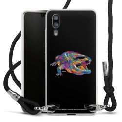 Carry Case Fabric black/silver