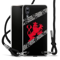 Carry Case Stoff schwarz/silber