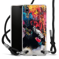 Carry Case Fabric black/silver