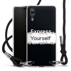 Carry Case Fabric black/silver