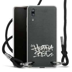 Carry Case Stoff schwarz/silber