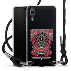 Carry Case Stoff schwarz/silber