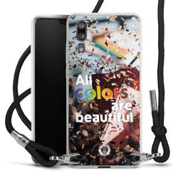 Carry Case Stoff schwarz/silber