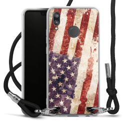 Carry Case Transparent Fabric black/silver