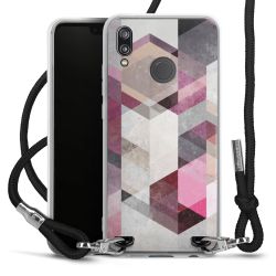 Carry Case Transparent Fabric black/silver