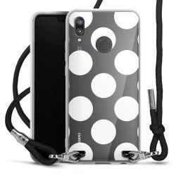 Carry Case Transparent Fabric black/silver