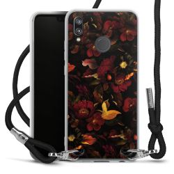 Carry Case Transparent Fabric black/silver