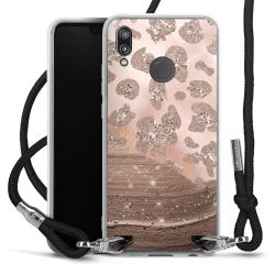 Carry Case Transparent Fabric black/silver