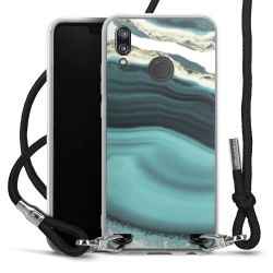 Carry Case Transparent Fabric black/silver