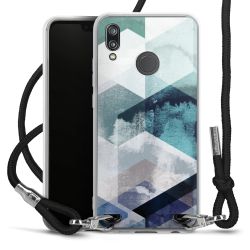 Carry Case Transparent Fabric black/silver