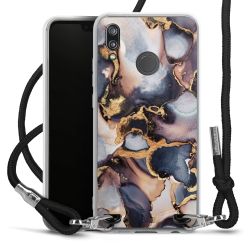 Carry Case Transparent Fabric black/silver