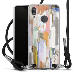 Carry Case Transparent Fabric black/silver