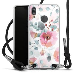 Carry Case Transparent Fabric black/silver