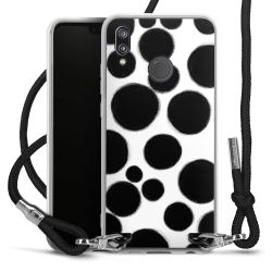 Carry Case Transparent Fabric black/silver