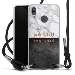 Carry Case Transparent Fabric black/silver