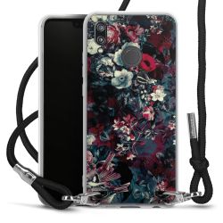 Carry Case Transparent Fabric black/silver