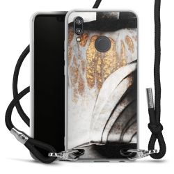 Carry Case Transparent Fabric black/silver