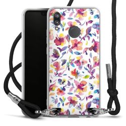 Carry Case Transparent Fabric black/silver