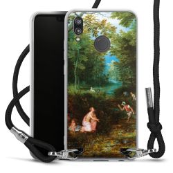 Carry Case Transparent Fabric black/silver