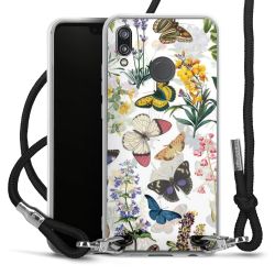 Carry Case Transparent Fabric black/silver