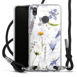 Carry Case Transparent Fabric black/silver