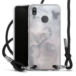 Carry Case Transparent Fabric black/silver