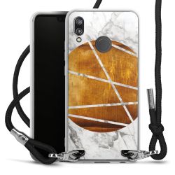 Carry Case Transparent Fabric black/silver