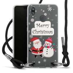 Carry Case Transparent Fabric black/silver