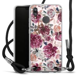 Carry Case Transparent Fabric black/silver