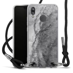 Carry Case Transparent Fabric black/silver